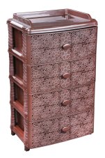 Комод "Лаура" 4-х секцион. широкий (венге) (245х560х925мм)